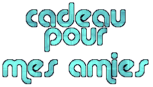 petite création pour mes amies