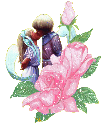 petit couple d'enfant amoureux