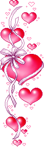 guirlande de coeur pour mon bien aimer