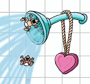 une bonne douche